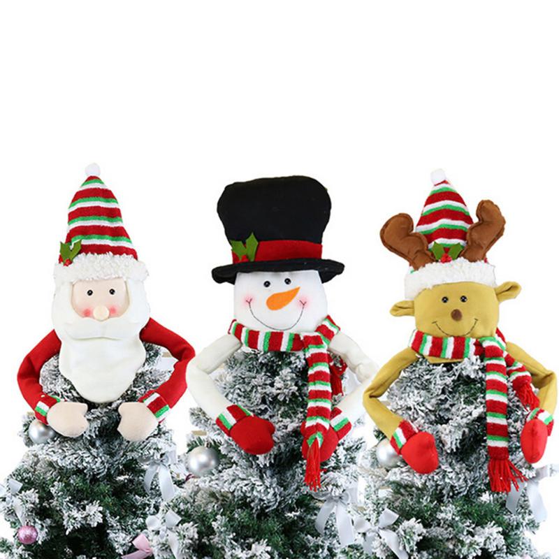 Christmas Tree Top Decoration Santa/ Snowman/ Deer Hat Decorative Ornaments Pendant for Christmas Tree Home Party Decor
Christmas Tree Top Decoration Santa/ Snowman/ Deer Hat Decorative Ornaments Pendant for Christmas Tree Home Party Decor