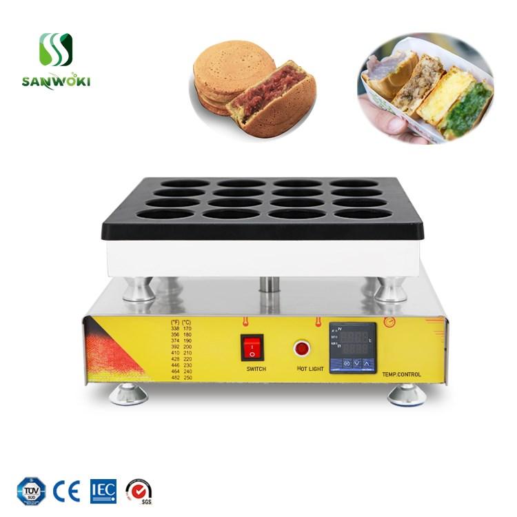 Commercial Nonstick 110/220v Electric 16-hole Taiwan digital Red Bean Wheel Cake Oven Machine Japanese Bean Cake Maker equipment
Commercial Nonstick 110/220v Electric 16-hole Taiwan digital Red Bean Wheel Cake Oven Machine Japanese Bean Cake Maker equipment