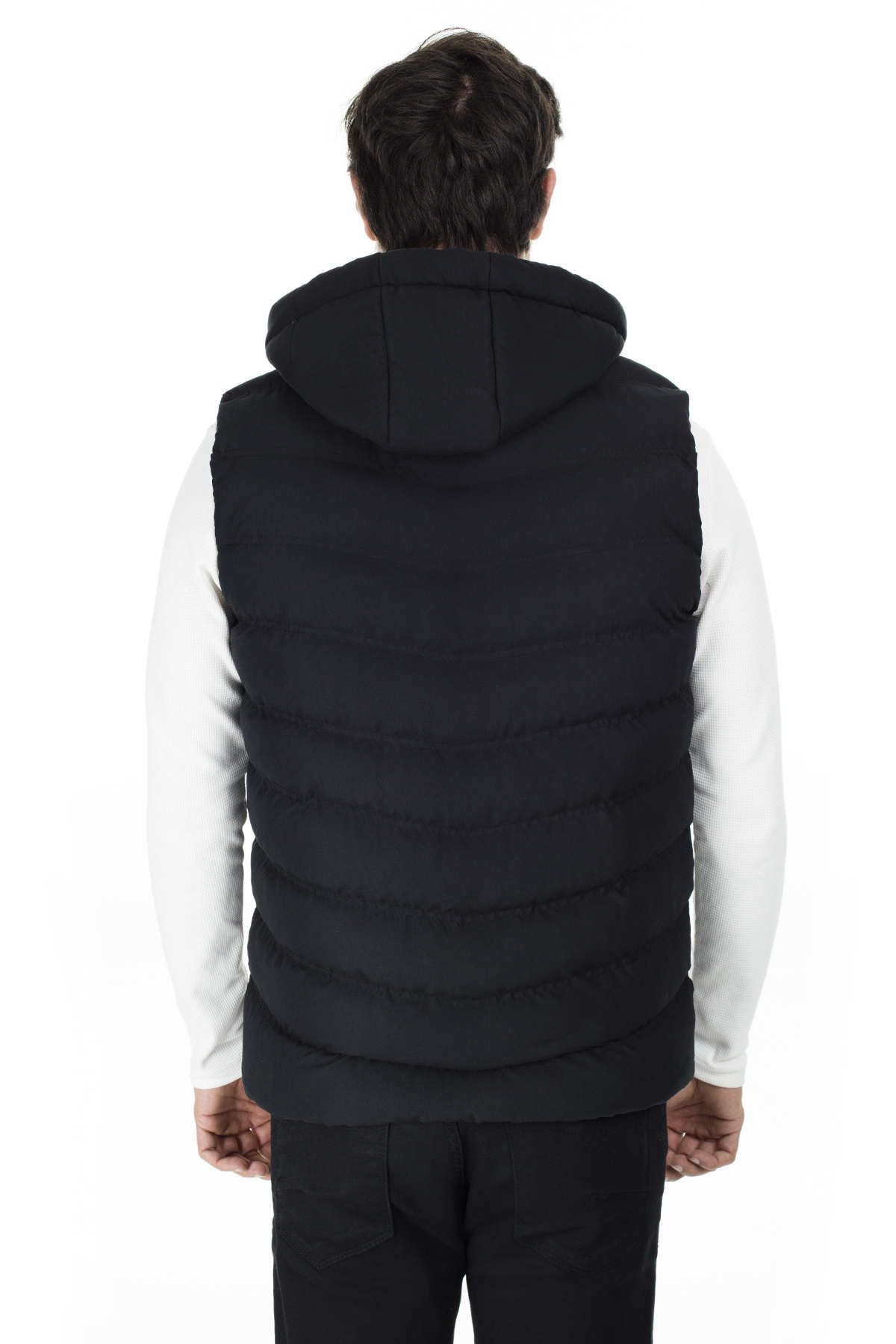 Buratti Hooded Slim Fit Vest MEN 'S VEST 556 B5618 201216