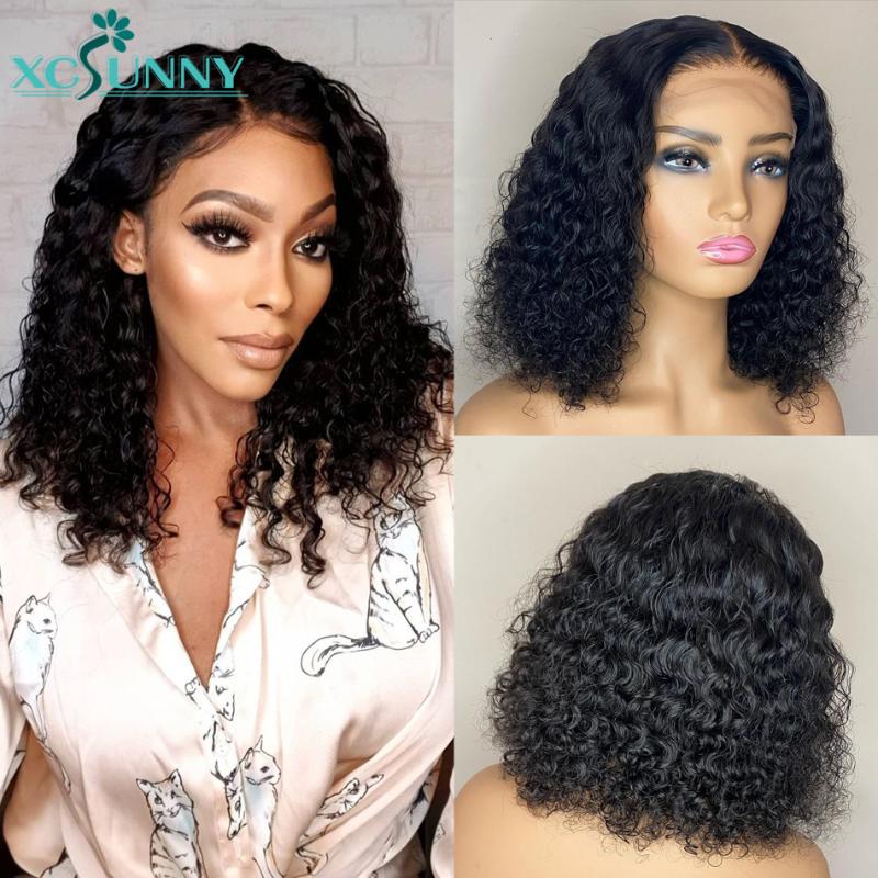4x4 Lace Closure Wig Human Hair Wig Short Curly Bob Pre Plucked Remy Brazilian Natural Black For Women xcsunny, 4x4 closure wig
4x4 Lace Closure Wig Human Hair Wig Short Curly Bob Pre Plucked Remy Brazilian Natural Black For Women xcsunny, 4x4 closure wig