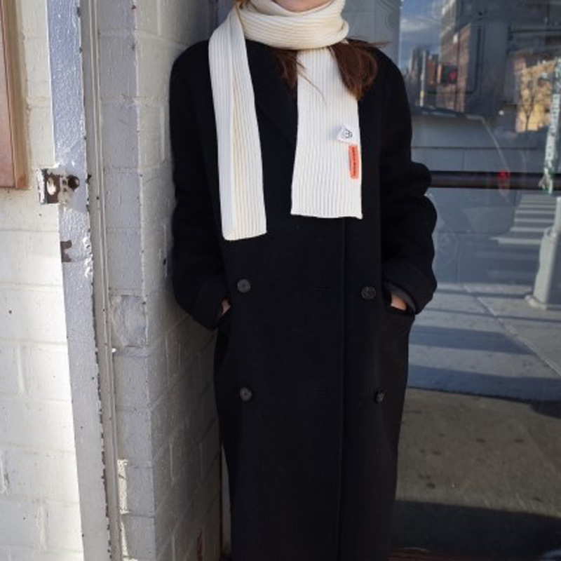 Mozuleva Retro Loose Double-breasted Women Long Overcoats Winter Warm Full Sleeve Notched Collar Female Woolen Coats Female 201216