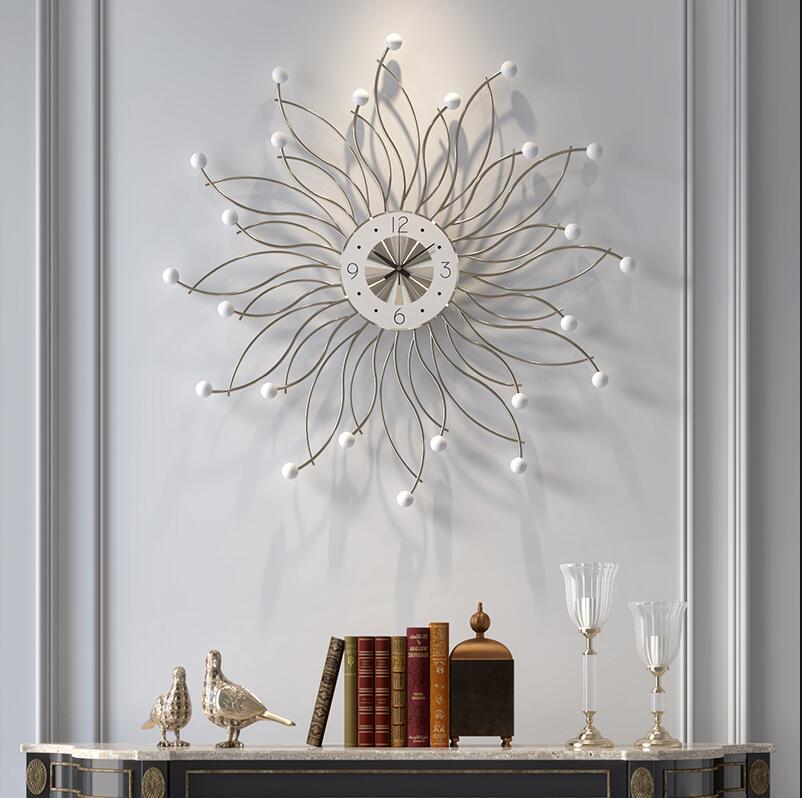 European Wrought Iron Flower Shape Wall Watch Wall Hanging Ornaments Home Livingroom Hotel Sticker Mural Decoration Crafts
European Wrought Iron Flower Shape Wall Watch Wall Hanging Ornaments Home Livingroom Hotel Sticker Mural Decoration Crafts