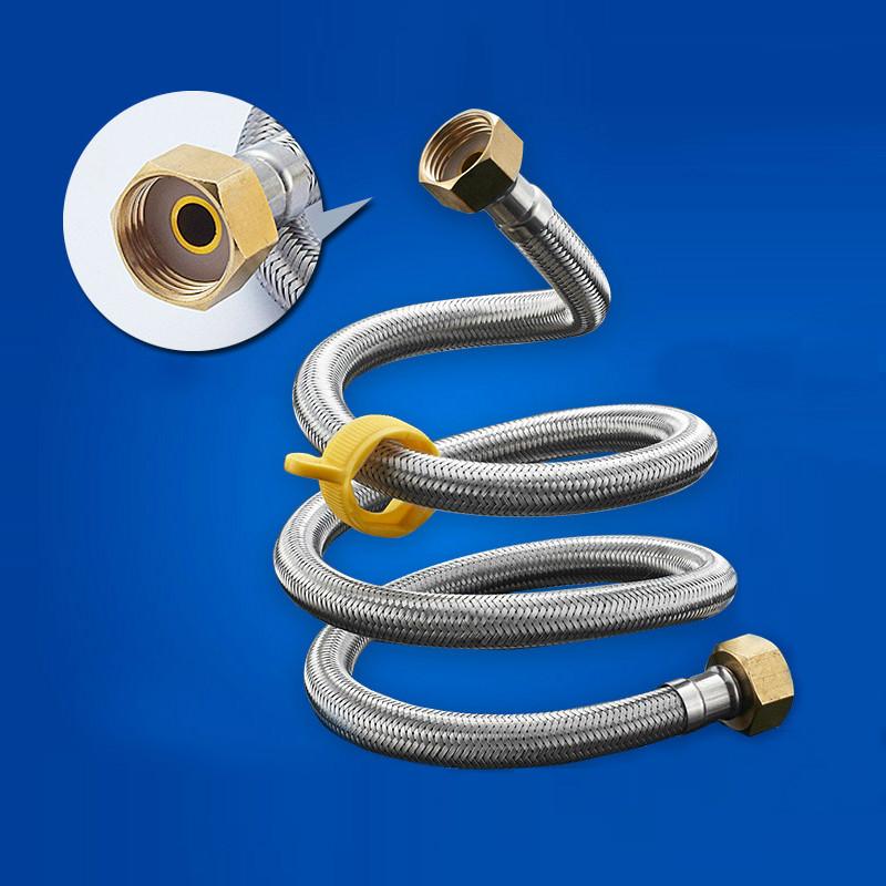 4 Universal Shower accessories 304 Stainless Steel Thick Toilet Water Heater Connection Pipe Bathroom Decoration Accessories 
4 Universal Shower accessories 304 Stainless Steel Thick Toilet Water Heater Connection Pipe Bathroom Decoration Accessories