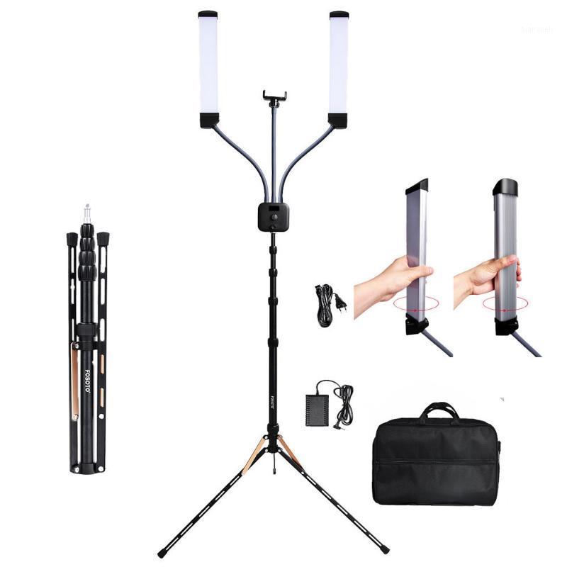 fosoto Photographic Lighting 54W 3000-6000K Led Video Light lamp With 2.2m Tripod And Bag For Phone Camera Makeup Youtube1
fosoto Photographic Lighting 54W 3000-6000K Led Video Light lamp With 2.2m Tripod And Bag For Phone Camera Makeup Youtube1