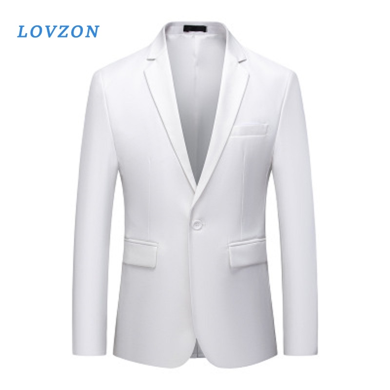 High Quality Gentleman Men Slim Casual White Suit Large Size Brands Men's business Casual Flow of Pure Color Blazers, Red wine
High Quality Gentleman Men Slim Casual White Suit Large Size Brands Men's business Casual Flow of Pure Color Blazers, Red wine