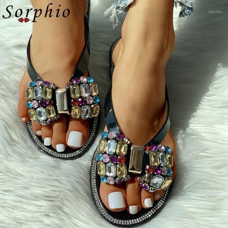 Sorphio Ins Hot Lady Casual slip-on Shoes Woman Elegant Summer butterfly-knot Flip Flops Women Colorful Rhinestone Slippers1, Black
Sorphio Ins Hot Lady Casual slip-on Shoes Woman Elegant Summer butterfly-knot Flip Flops Women Colorful Rhinestone Slippers1, Black