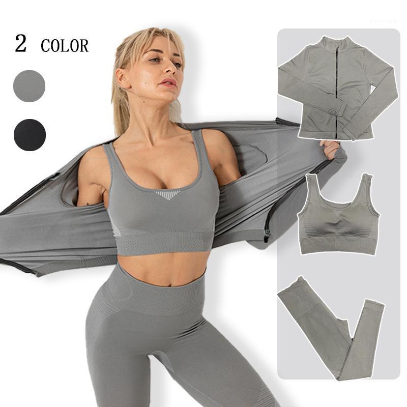 Seamless Women Yoga Set Fitness Gym Set Zipper Sports Bra High Waist Leggings Sportswear Workout Clothes Graphene Antibacterial1, Bra pants gray
Seamless Women Yoga Set Fitness Gym Set Zipper Sports Bra High Waist Leggings Sportswear Workout Clothes Graphene Antibacterial1, Bra pants gray