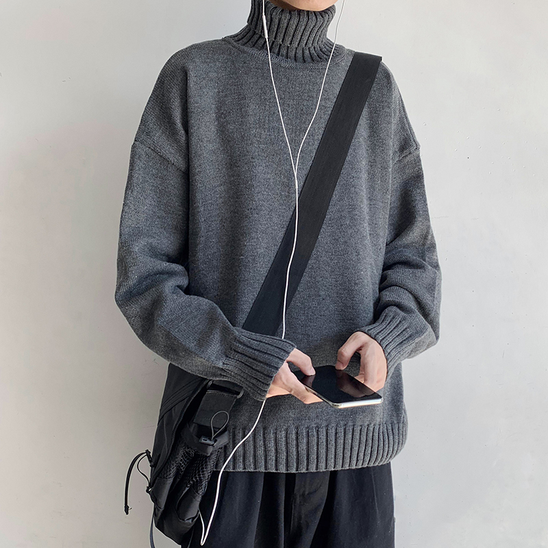 2021 High Male Turtlenecks Background Shirt Autumn New Winter Loose and Versatile 266E
2021 High Male Turtlenecks Background Shirt Autumn New Winter Loose and Versatile 266E