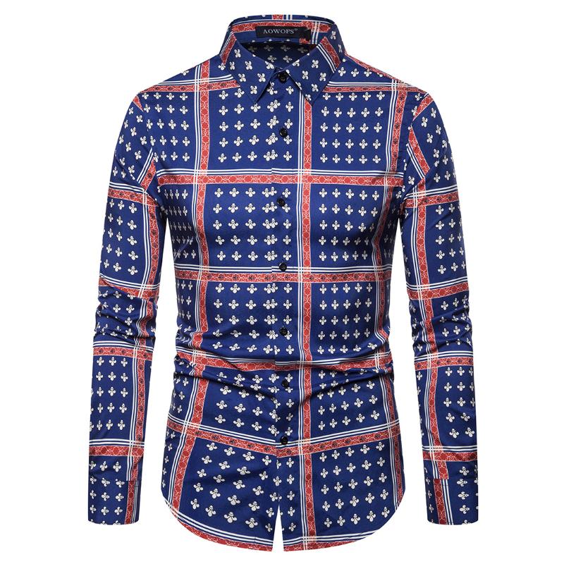 YS043 New Fashion Fall 2020 Trade Size New Joker Leisure Long Sleeve Lapel Digital Printing Cardigan Shirt, Navy blue
YS043 New Fashion Fall 2020 Trade Size New Joker Leisure Long Sleeve Lapel Digital Printing Cardigan Shirt, Navy blue