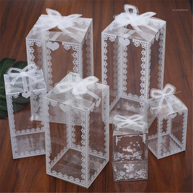 60pcs Wholesale Clear PVC Box Packing Party Wedding Christmas Favor Cake Chocolate Candy Gift Event Transparent Box Case1
60pcs Wholesale Clear PVC Box Packing Party Wedding Christmas Favor Cake Chocolate Candy Gift Event Transparent Box Case1