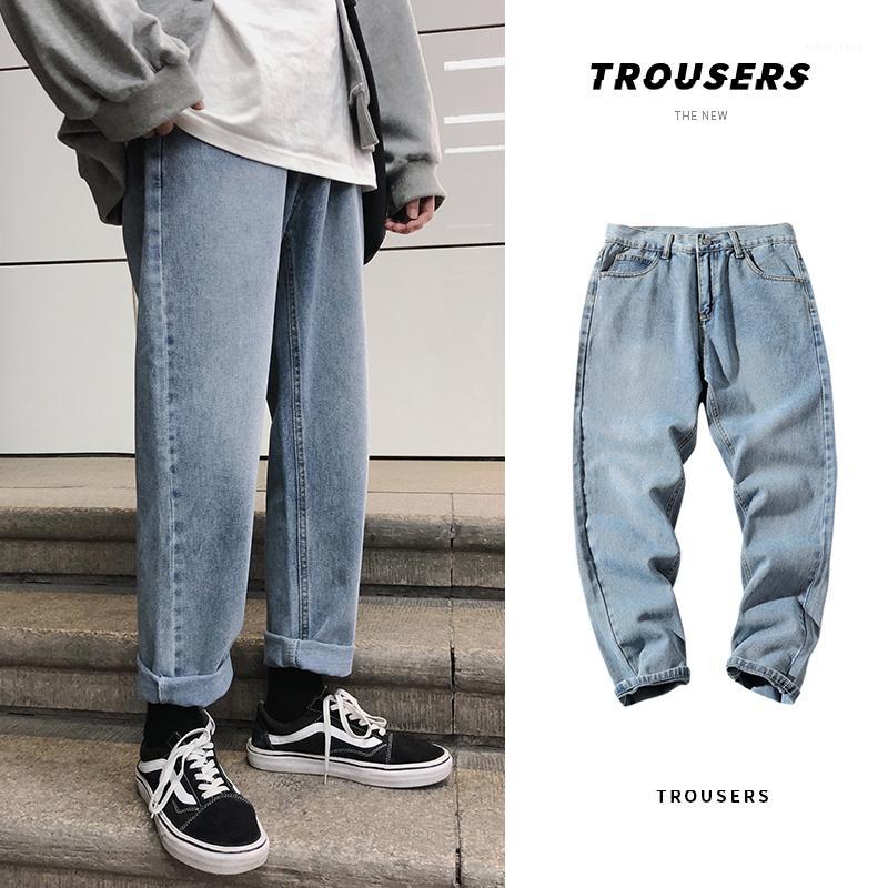 Men Streetwear Vintage Jeans Ankle-Length Pants 2019 Mens Japan Solid Denim Pants Male Loose Fashions Jeans Spring1, Black(asiansize)
Men Streetwear Vintage Jeans Ankle-Length Pants 2019 Mens Japan Solid Denim Pants Male Loose Fashions Jeans Spring1, Black(asiansize)