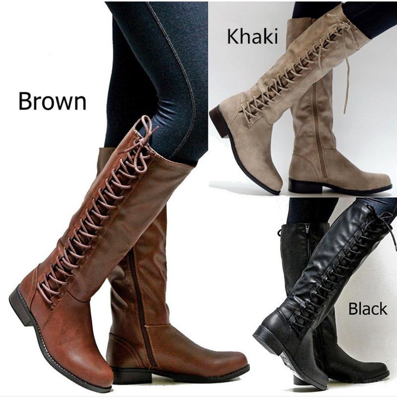 Rome Style Mid-calf Boots Women Winter Shoes Pu Leather Gothic Boots Women Winter 2020 Long Lady Fashion Booties8, Black
Rome Style Mid-calf Boots Women Winter Shoes Pu Leather Gothic Boots Women Winter 2020 Long Lady Fashion Booties8, Black