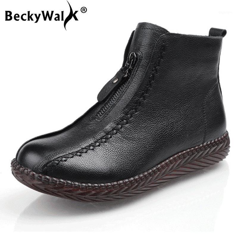 2020 Winter Boots Women Genuine Leather Shoes For Mother Winter Shoes Woman Autumn Ankle Boots Plush Botas Mujer EU35-41 WSH37021, Brown
2020 Winter Boots Women Genuine Leather Shoes For Mother Winter Shoes Woman Autumn Ankle Boots Plush Botas Mujer EU35-41 WSH37021, Brown