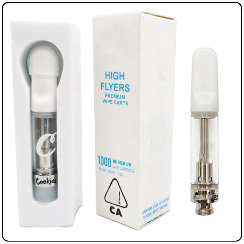 Push Packaging Cookies Carts High Flyers 1ml Vape Cartridges 0.8ml Empty Pen Portable Vaporizer Hologram Sticker Kit Electronic Cigarette
Push Packaging Cookies Carts High Flyers 1ml Vape Cartridges 0.8ml Empty Pen Portable Vaporizer Hologram Sticker Kit Electronic Cigarette