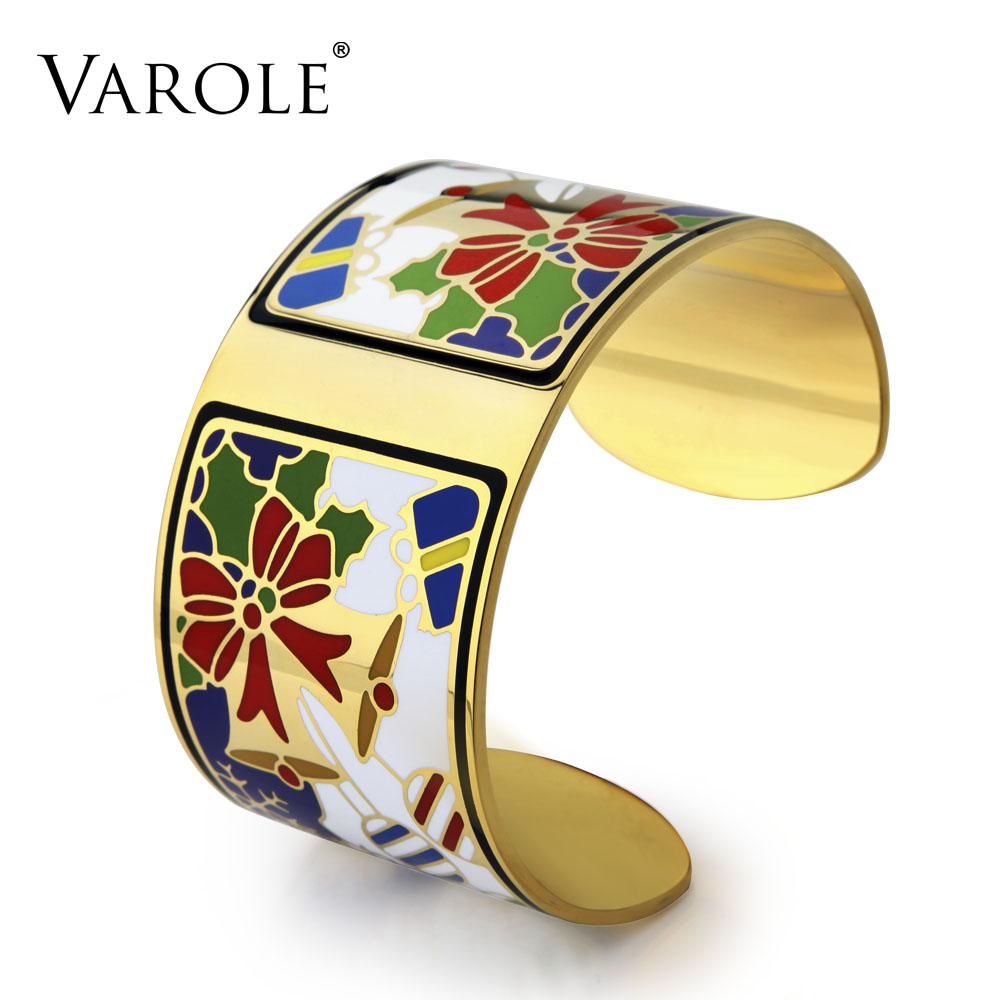 VAROLE Christmas Enamel Has Free Gift Jewelry Box Love Bangle Bracelets & Bangles Pulseiras Women Fashion Jewelry pulseiras
VAROLE Christmas Enamel Has Free Gift Jewelry Box Love Bangle Bracelets & Bangles Pulseiras Women Fashion Jewelry pulseiras