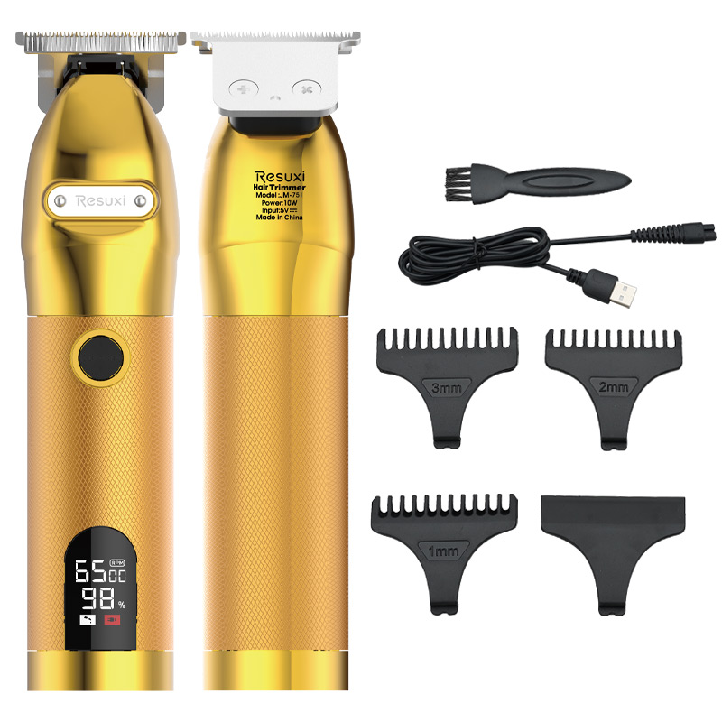 Men's hair clipper Professional cordless haircut tool for barber shops Rechargeable electric men's hair clipper and beard trimmer with LCD d
Men's hair clipper Professional cordless haircut tool for barber shops Rechargeable electric men's hair clipper and beard trimmer with LCD d