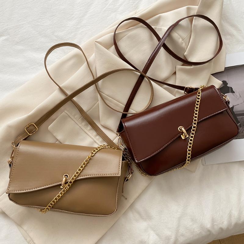 Vintage Solid Diagonal Flap Tote Women PU Leather Messenger Bag Female Shoulder Chain Street Elegant Purse Handbag, Black
Vintage Solid Diagonal Flap Tote Women PU Leather Messenger Bag Female Shoulder Chain Street Elegant Purse Handbag, Black