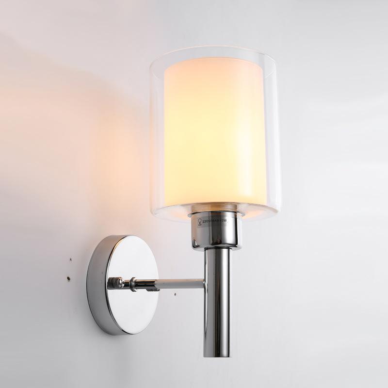 Vintage Metal Glass LED Wall Lamp Creative Black/Silve Bedside Wall Light Restaurant Bar Hotel Light Home Apartment Decor Lamp
Vintage Metal Glass LED Wall Lamp Creative Black/Silve Bedside Wall Light Restaurant Bar Hotel Light Home Apartment Decor Lamp