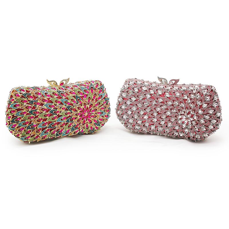 Fashion Diamond Crystal Chain Women Evening Bag Elegant Newest 5 Colors Big Rhinestone Clutch Shoulder Purse Wedding Purse
Fashion Diamond Crystal Chain Women Evening Bag Elegant Newest 5 Colors Big Rhinestone Clutch Shoulder Purse Wedding Purse