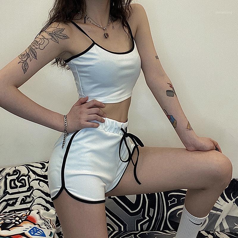 Ins New Hot-selling Stitching Line Contrast Color Umbilical Sling Home Leisure Suit1
Ins New Hot-selling Stitching Line Contrast Color Umbilical Sling Home Leisure Suit1