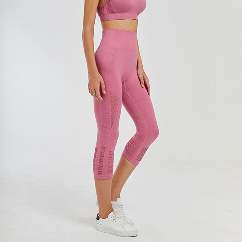 High Elastic Waist Energy Seamless Women Sports Capris Yoga Solid Skinny Stretch Pants Cropped Leggings Squatproof Gym Tights, Brown
High Elastic Waist Energy Seamless Women Sports Capris Yoga Solid Skinny Stretch Pants Cropped Leggings Squatproof Gym Tights, Brown