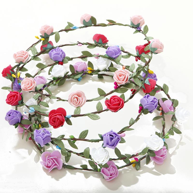 1PCS Festival Flower Crown Hair Wreaths Headband Flower Wreath For Girls Wedding Party Photography Headwear Accessories, White
1PCS Festival Flower Crown Hair Wreaths Headband Flower Wreath For Girls Wedding Party Photography Headwear Accessories, White