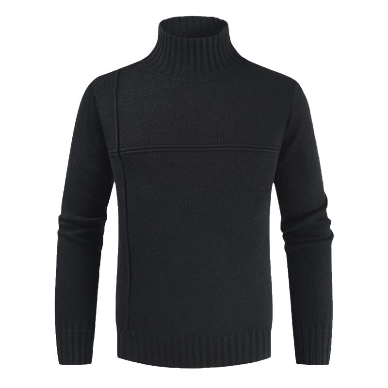 Men's Striped High Neck Slim Sweater Knitwear Fashion Bottoming Shirt Sweater Shirt Pull Up Long Sleeve Jumper Autumn Sweaters
Men's Striped High Neck Slim Sweater Knitwear Fashion Bottoming Shirt Sweater Shirt Pull Up Long Sleeve Jumper Autumn Sweaters