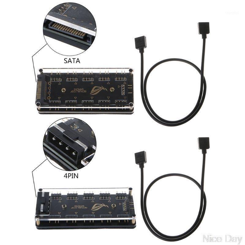 AURA SYNC 5V 3-pin RGB 10 Hub Splitter SATA Power Adapter for GIGABYTE MSI A SUS A15 20 Dropship1
AURA SYNC 5V 3-pin RGB 10 Hub Splitter SATA Power Adapter for GIGABYTE MSI A SUS A15 20 Dropship1