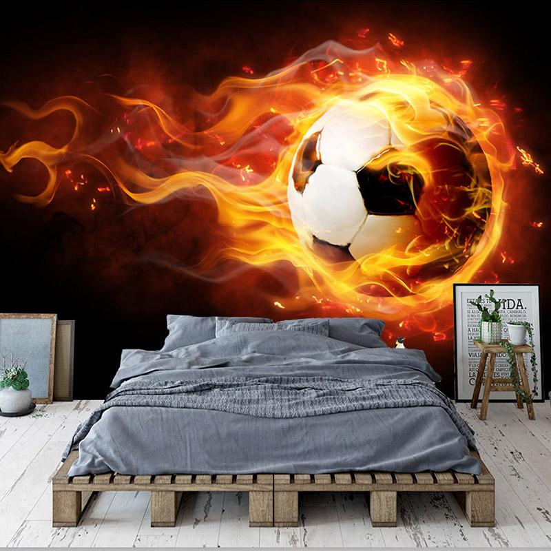 Custom 3D Poster Wall Painting Creative Football Flame Photo Mural Wallpaper For Kids Room Living Room Bedroom Decoration Paper, As pic
Custom 3D Poster Wall Painting Creative Football Flame Photo Mural Wallpaper For Kids Room Living Room Bedroom Decoration Paper, As pic