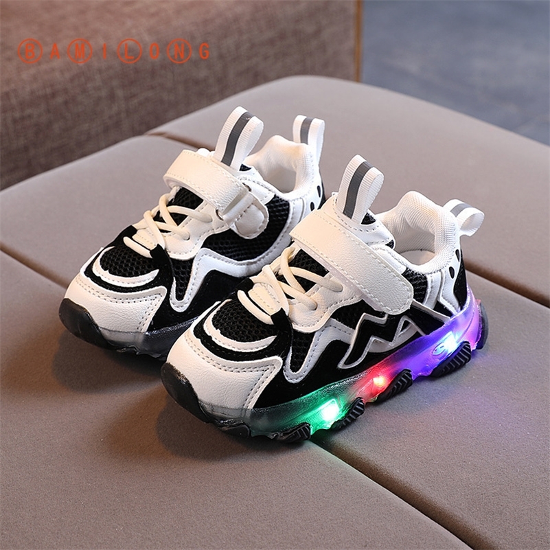 BAMILONG Boys Sports Shoes Spring Autumn New Children Glowing Sneakers Baby Girls Toddler Shoes Breathable Mesh Shoes S344 201113, Purple
BAMILONG Boys Sports Shoes Spring Autumn New Children Glowing Sneakers Baby Girls Toddler Shoes Breathable Mesh Shoes S344 201113, Purple