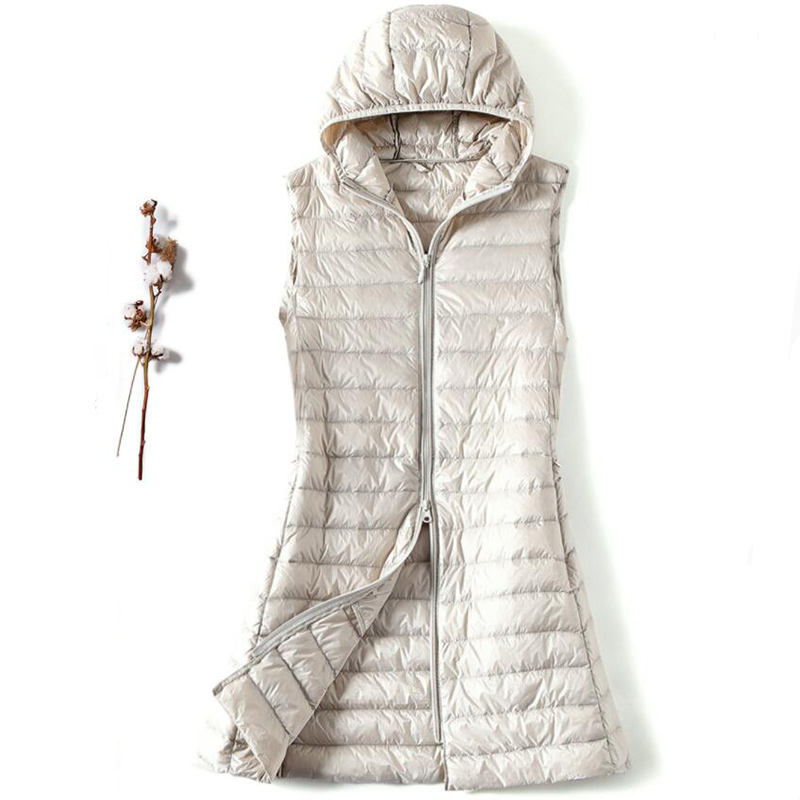 SEDUTMO Winter Plus Size 3XL Womens Down Jackets Ultra Light Long Hooded Vest Casual Waistcoat Autumn Coat Slim Parkas ED913 201118, Black
SEDUTMO Winter Plus Size 3XL Womens Down Jackets Ultra Light Long Hooded Vest Casual Waistcoat Autumn Coat Slim Parkas ED913 201118, Black