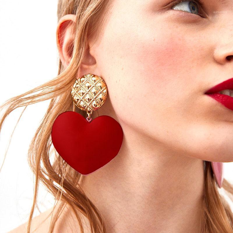 ES1167 New arrival Big Red Heart Earrings For Women Vintage Geometric Statement Drop Earrings Boho Ethnic Jewelry oorbellen Gift1
ES1167 New arrival Big Red Heart Earrings For Women Vintage Geometric Statement Drop Earrings Boho Ethnic Jewelry oorbellen Gift1
