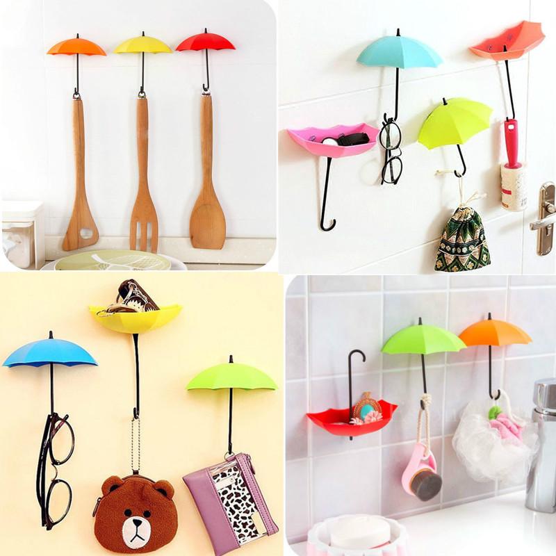 Multifunction 3pcs Umbrella Wall Hooks Household Self Adhesive Wall Door Hook Hanger Kitchen Bathroom Holders Decor
Multifunction 3pcs Umbrella Wall Hooks Household Self Adhesive Wall Door Hook Hanger Kitchen Bathroom Holders Decor