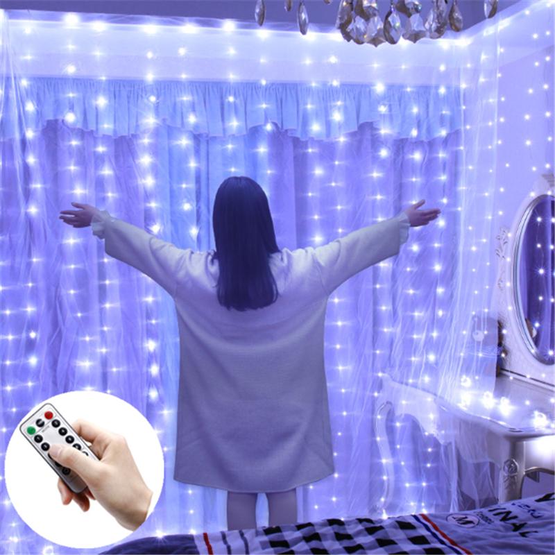 For Family Christmas Decoration USB Curtain Fairy Light String Decoration LED Wedding Christmas Wreath Party Supplies
For Family Christmas Decoration USB Curtain Fairy Light String Decoration LED Wedding Christmas Wreath Party Supplies