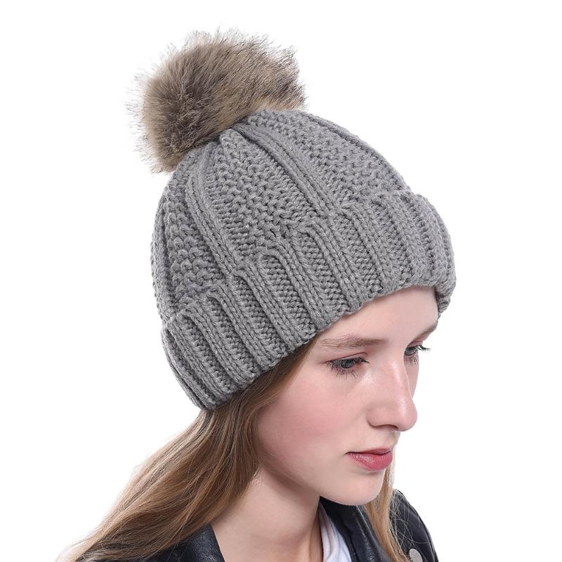 Thick Cable Knit Faux Fur Pom Pom Hat Skull Cap Cuff Beanie Autumn and winter Hat womens Winter Beanie Warm Soft Ski Cap, 11
Thick Cable Knit Faux Fur Pom Pom Hat Skull Cap Cuff Beanie Autumn and winter Hat womens Winter Beanie Warm Soft Ski Cap, 11