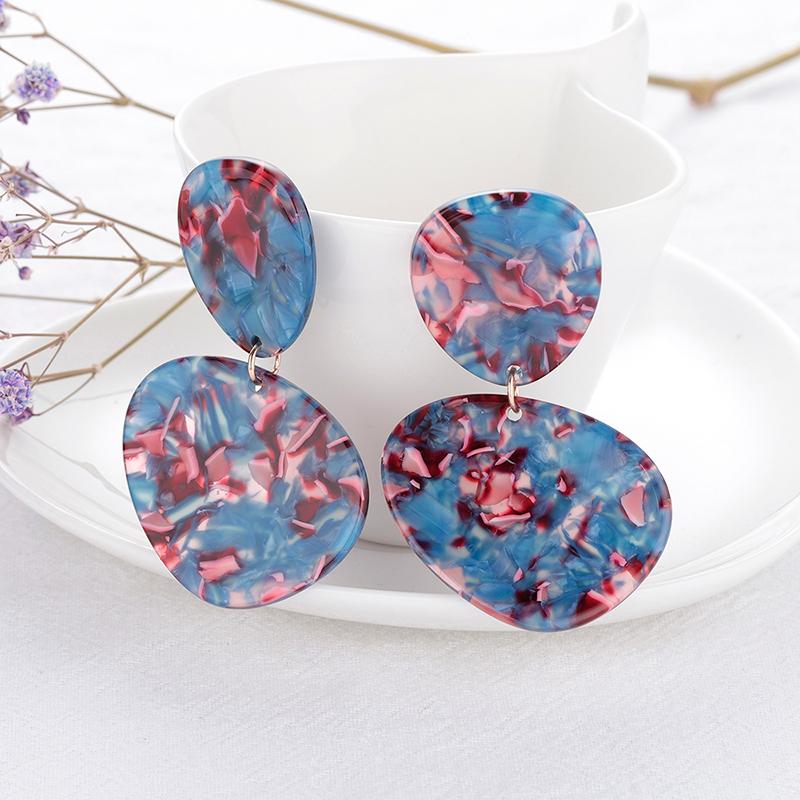 Earrings For Women Fashion Acetate Large Circle Geometric Drop Earrings Big pendientes Resin Boho Earring Jewelry Gift Wholesale
Earrings For Women Fashion Acetate Large Circle Geometric Drop Earrings Big pendientes Resin Boho Earring Jewelry Gift Wholesale