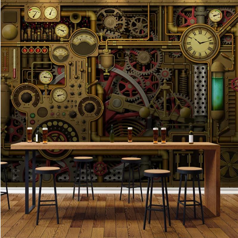 European Retro Vintage Golden Metal Gear Background Mural Wall Paper 3D Restaurant Cafe Bar Industrial Decor Mural Wallpaper 3D, Canvas
European Retro Vintage Golden Metal Gear Background Mural Wall Paper 3D Restaurant Cafe Bar Industrial Decor Mural Wallpaper 3D, Canvas