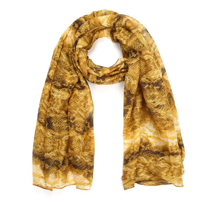 Full-Page Printed Snakeskin Spring And Summer-Silk Scarves Europe And America WOMEN'S Scarf Sun-resistant Versatile Decoration
Full-Page Printed Snakeskin Spring And Summer-Silk Scarves Europe And America WOMEN'S Scarf Sun-resistant Versatile Decoration
