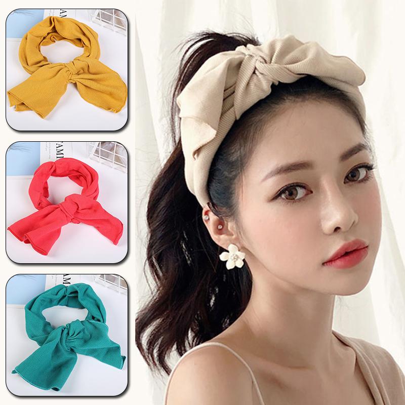 Fashion Knitted Headband Face Wash Hairband Simple Bow Knot Cross Hair Hoop Headwear Korean Style Hair Accessories
Fashion Knitted Headband Face Wash Hairband Simple Bow Knot Cross Hair Hoop Headwear Korean Style Hair Accessories