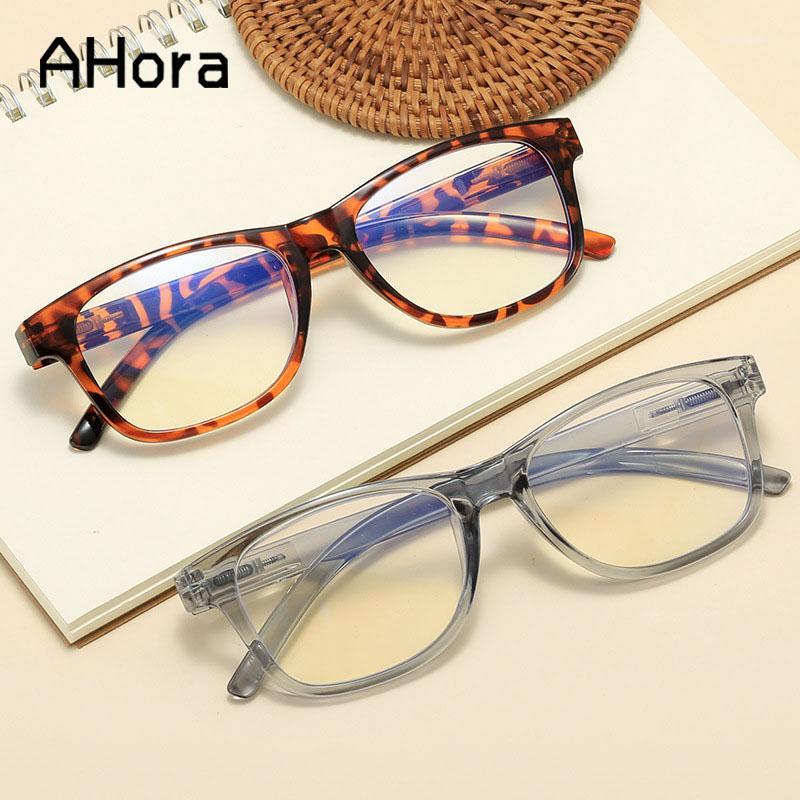 Ahora Reading Glasses Anti Blue Light Presbyopic Glasses Men Women Hyperopia Eyewear with +1.0 +1.5 +2.0 +2.5 +3.0 +4.01
Ahora Reading Glasses Anti Blue Light Presbyopic Glasses Men Women Hyperopia Eyewear with +1.0 +1.5 +2.0 +2.5 +3.0 +4.01