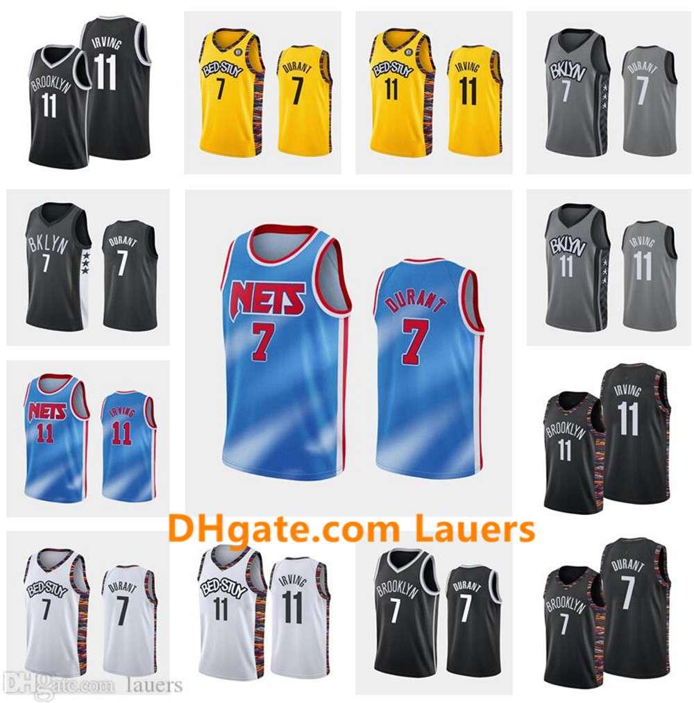 Custom Jersey 7 Kevin Durant NBA Brooklyn Nets 11 Kyrie Irving City Blue Gray Black White Basketball Jerseys, Black;red
Custom Jersey 7 Kevin Durant NBA Brooklyn Nets 11 Kyrie Irving City Blue Gray Black White Basketball Jerseys, Black;red
