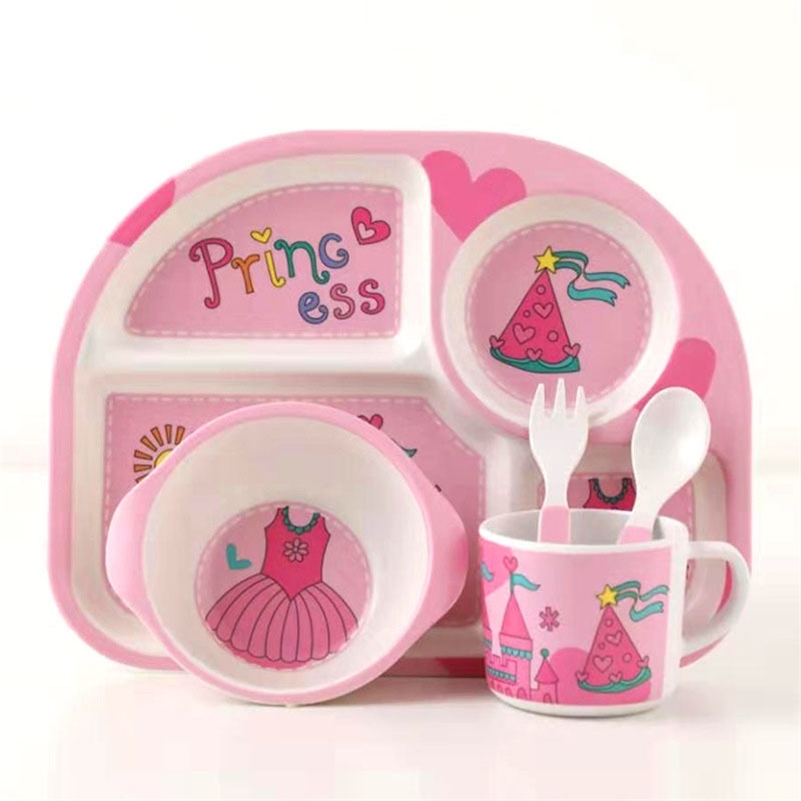 /set Baby Dish Training Tableware Children Cute Cartoon Feeding Food Dishes Kids Dinnerware with Bowl Cup Spoon Fork Plate LJ201019
/set Baby Dish Training Tableware Children Cute Cartoon Feeding Food Dishes Kids Dinnerware with Bowl Cup Spoon Fork Plate LJ201019