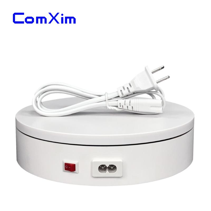 ComXim 20cm 7.87in 220V 30 sec/lap Electric Turntable Random Rotation Product Display Photography Rotating Turntable
ComXim 20cm 7.87in 220V 30 sec/lap Electric Turntable Random Rotation Product Display Photography Rotating Turntable