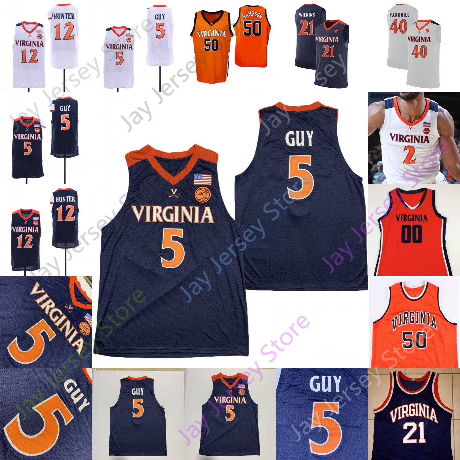Custom 2020 Virginia Basketball Jersey NCAA College Jay Huff Casey Morsell Jabri Abdur-Rahim Reece Beekman Kadin Shedrick Diakite Key Clark, Orange
Custom 2020 Virginia Basketball Jersey NCAA College Jay Huff Casey Morsell Jabri Abdur-Rahim Reece Beekman Kadin Shedrick Diakite Key Clark, Orange