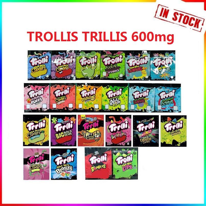 TROLLIS TRILLIS Bag 600mg Edibles Mylar Package Smell Proof Infused Gummies Pouch Zipper Bags Retail Packaging Fast Delivery and Gooda07
TROLLIS TRILLIS Bag 600mg Edibles Mylar Package Smell Proof Infused Gummies Pouch Zipper Bags Retail Packaging Fast Delivery and Gooda07