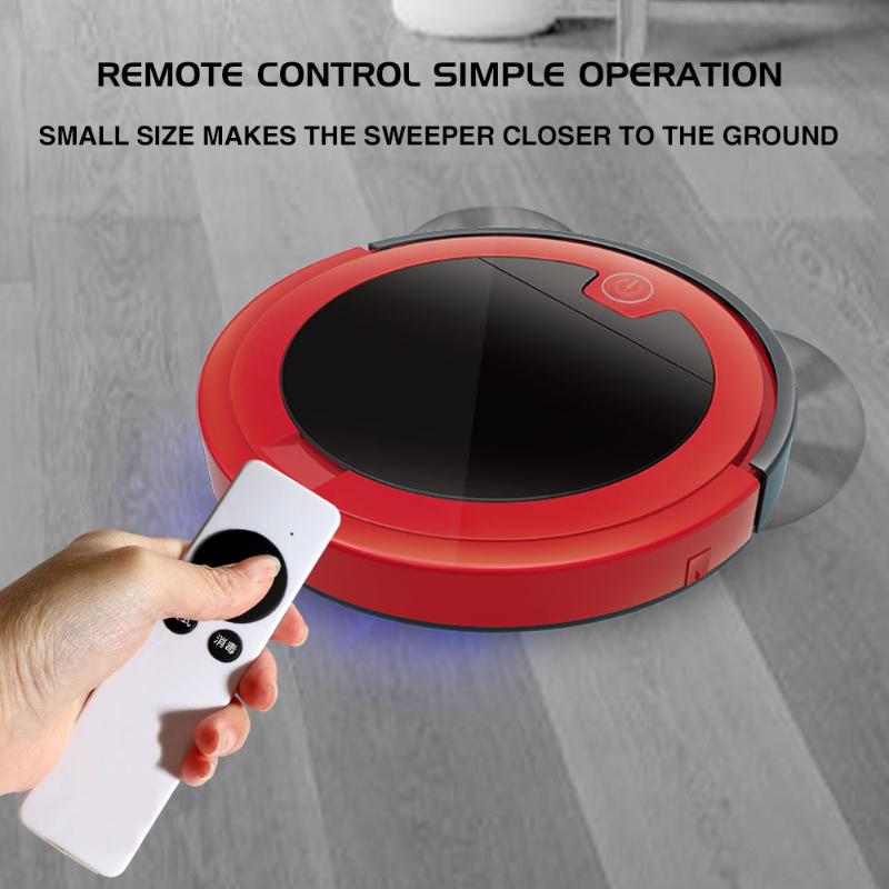 2800Pa Robot Vacuum Cleaner Remote Control USB Charging Smart Sweeping Robot Automatic Sweeper Household Floor Cleaning Machine
2800Pa Robot Vacuum Cleaner Remote Control USB Charging Smart Sweeping Robot Automatic Sweeper Household Floor Cleaning Machine