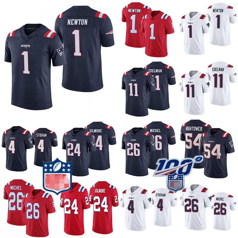 2020 New England Patriots 1 Cam Newton 11 Julian Edelman 54 Dont'a Hightower 26 Sony Michel Football Jerseys, Navy blue 1
2020 New England Patriots 1 Cam Newton 11 Julian Edelman 54 Dont'a Hightower 26 Sony Michel Football Jerseys, Navy blue 1