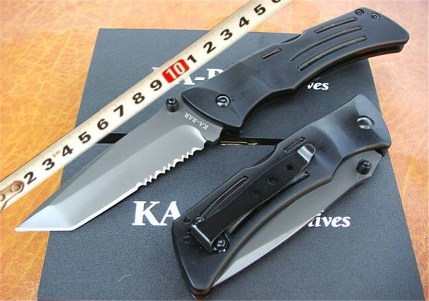 KA-BAR B25 Large tactical folding knife 440C titanize Blade T6061 Aluminum handle for outdoor camping survival EDC tools
KA-BAR B25 Large tactical folding knife 440C titanize Blade T6061 Aluminum handle for outdoor camping survival EDC tools
