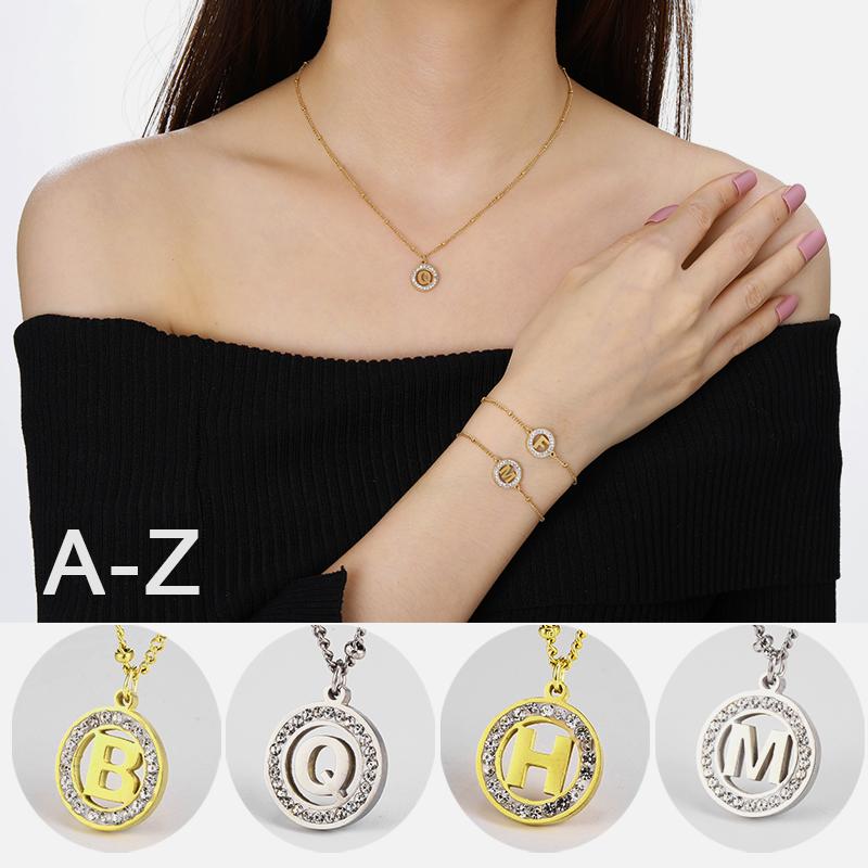 Stainless steel letters necklaces Letters chain necklace & pendants for women gold jewelry Inlaid rhinestone Fashion jewellery
Stainless steel letters necklaces Letters chain necklace & pendants for women gold jewelry Inlaid rhinestone Fashion jewellery