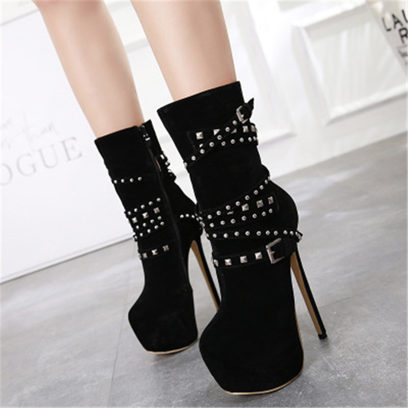 2021 New Hot Sexy High Heel Fashioned Women Winter Camuroy with Zipper Ladies Shoes Female Boots 16cm F267, Black
2021 New Hot Sexy High Heel Fashioned Women Winter Camuroy with Zipper Ladies Shoes Female Boots 16cm F267, Black